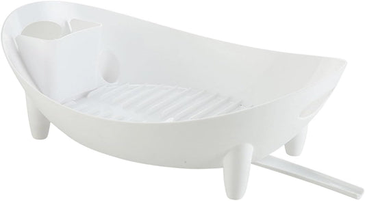 Générique Kitchen Dish Rack, Silikon Drying Organizer, Utensil Holder Drainboard, Counter Sink Rack, ideal für Sink Counter Camping Reise Home Apartment Office Dorm Kitchen Storage Drying System
